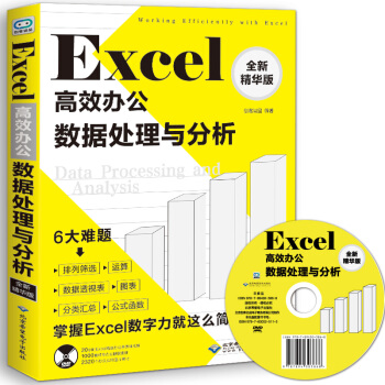【新版】Excel高效办公数据处理与分析 excle表格制作计算机基础办公软件教程书籍