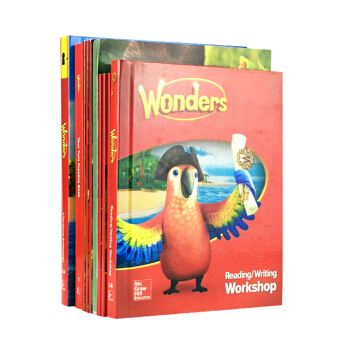 2017新版 美國加州教材 套裝(共10本) 一年級 Reading Wonders