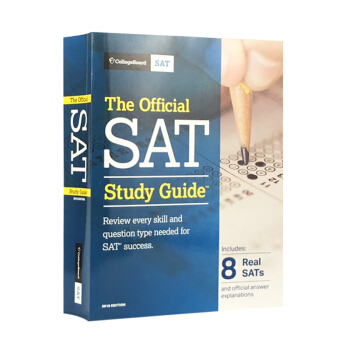 英文原版 SAT官方指南 2018新版 The Official SAT Study Gu