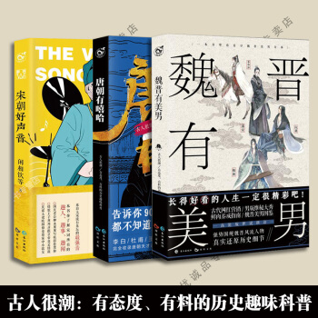 现货 魏晋有美男 宋朝好声音 唐朝有嘻哈 全套3册 pdf epub mobi 下载