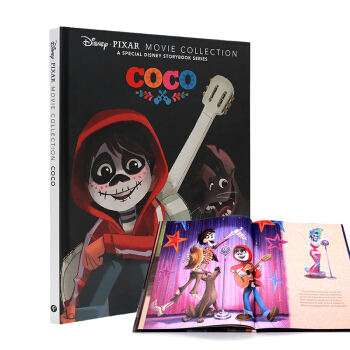 【中商原版】尋夢環遊記 英文原版繪本 Disney Pixar Coco 奧斯卡*佳動畫長片 圖畫書