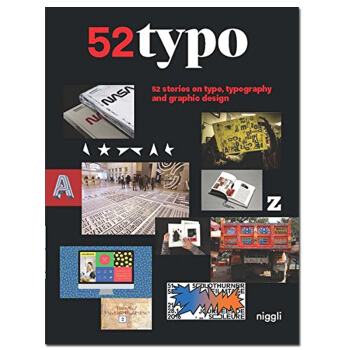 52 Typo 52例字體設計排版和平麵字型設計書籍 pdf epub mobi 下载