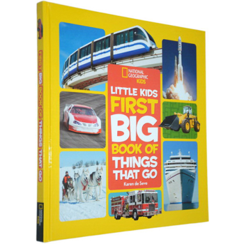 英文原版 美国国家地理 First Big Book of Things That Go pdf epub mobi 电子书 下载