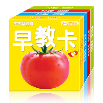 早教卡4册 幼儿认知卡片彩色卡视觉激发卡片 认字卡识字卡数字卡片撕不烂早教书 图片色 pdf epub mobi 下载
