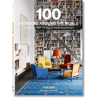 【中商原版】世界各地的100個室內設計 英文原版 100 Interiors Around