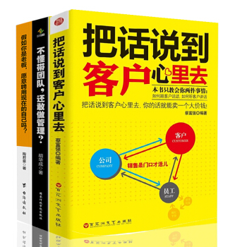 营销管理类销售书籍3册 把话说到客户心里去 不懂带团队 销售心理学 互联网运营微信学习消费者服装房地 pdf epub mobi 下载