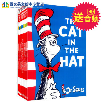 蘇斯博士 英文原版 Dr. Seuss 10本套裝 the cat in the hat 送音頻 pdf epub mobi 下载