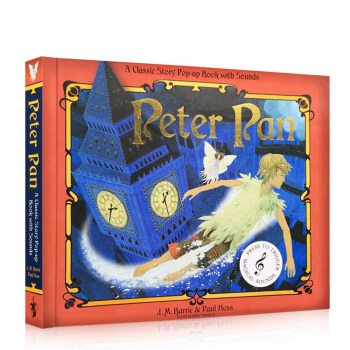 英文原版 Peter Pan Sound Book 小飛俠彼得·潘 趣味發聲立體書 pdf epub mobi 下载
