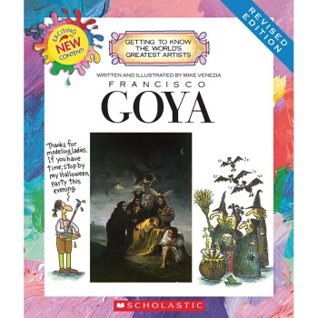我需要知道的伟大艺术家系列 戈雅 英文原版 Francisco Goya 画家知识科普