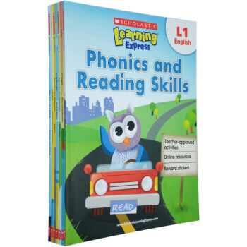 英文原版 Scholastic Learning Express L1写作语法阅读加减乘除等练习7册