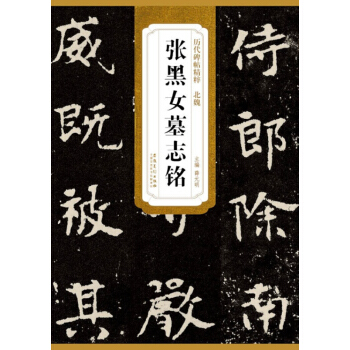 北魏张黑女墓志铭 历代碑帖精粹 薛元明主编 毛笔书法字帖 安徽美术