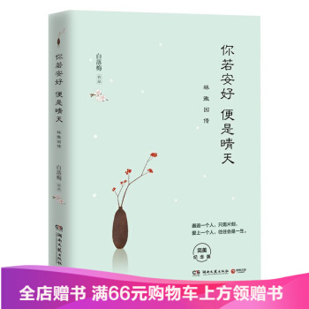 你若安好便是晴天林徽因傳人物傳記 白落梅著 名人傳記散文隨筆 文學書籍白落梅的書詩歌