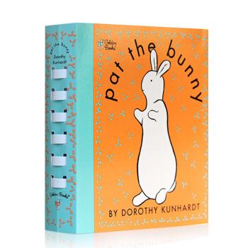 拍拍小兔子 pat the bunny 英文原版書繪本觸摸書 1-3歲 美國暢銷小人書圖