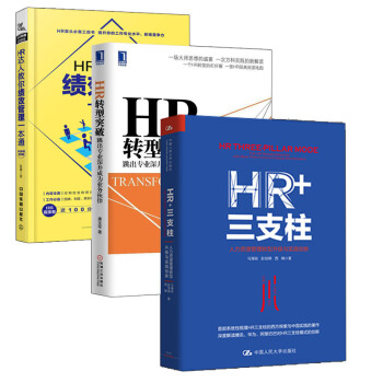 【全3册】HR+三支柱+HR转型突破跳出专业深井成为业务伙伴+HR达人教你绩效管理一本通 pdf epub mobi 下载
