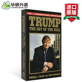 華研原版 交易的藝術 英文原版 Trump The Art of the Deal 特朗普