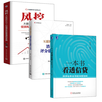 【全3册】一本书看透信贷+风控大数据时代下的信贷风险管理和实践+互联网金融时代消费信贷评 pdf epub mobi 下载