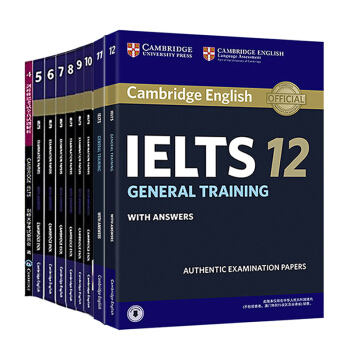 包郵 劍橋雅思官方真題集4-12培訓類(9本) 新東方官方旗艦店 pdf epub mobi 電子書 下載
