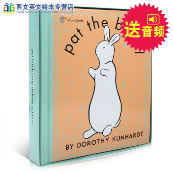 拍拍小兔子 英文原版绘本 Pat the Bunny 0-3岁触摸翻翻书 大开本童书 送音频 pdf epub mobi 下载