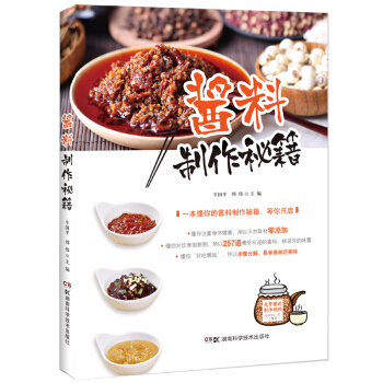 醬料製作秘籍 美味中餐常用醬汁美食烹調烹飪書籍280道醬料菜品步驟分解易學易做 絕味湘菜