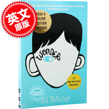[预售]7月中下旬到货 奇迹男孩 英文原版 Wonder 同名电影励志小说版RJ Palacio pdf epub mobi 下载