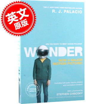 [預售]奇跡男孩 英文原版 Wonder Movie Tie-In Edition 青春勵誌小說 pdf epub mobi 電子書 下載