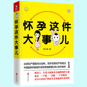 怀孕这件大事儿 杜小溪著 孕前准备书籍 分享只有妇产科医生才知道的生育知识 正版书籍