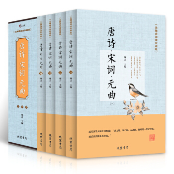 唐诗宋词元曲三百首 中国古诗词大全集 青少年学生版