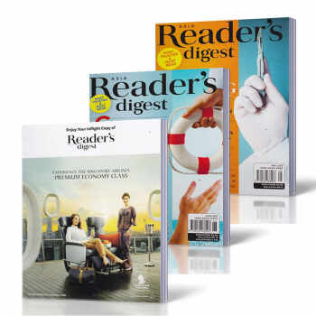Reader's Digest读者文摘2018年5/6/7月共3本打包全英文