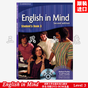 原版剑桥出版社 English in mind starter1/2/3/4/5级 学生用 第三册 练习册 pdf epub mobi 下载