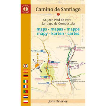 Camino de Santiago Maps: St. Jean Pied de ... pdf epub mobi 电子书 下载