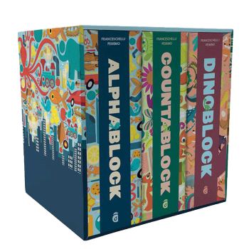 A Box of Blocks，Block套装：字母书, 数数书，恐龙书 英文儿童绘本 pdf epub mobi 电子书 下载