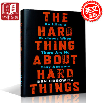 創業維艱 英文原版經濟管理書籍 Hard Thing About Hard Things pdf epub mobi 下载