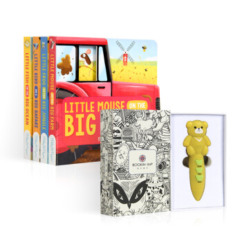 little creature兒童寶寶英文原版動物翻翻撕不爛紙闆書全套4本送音頻支持點讀 全套4本+蓋世點讀筆 pdf epub mobi 下载