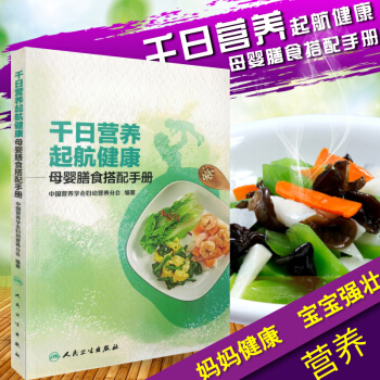 正版 千日营养 起航健康——母婴膳食搭配手册 中国营养学会妇幼营养分会 编著 2017年 pdf epub mobi 下载