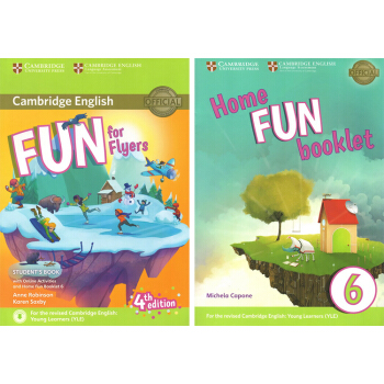 英文原版练习册 Fun for Flyers 第4版 剑桥小学英语课外补充练习材料 YLE剑桥认证 5-6年级 英文原版 pdf epub mobi 电子书 下载