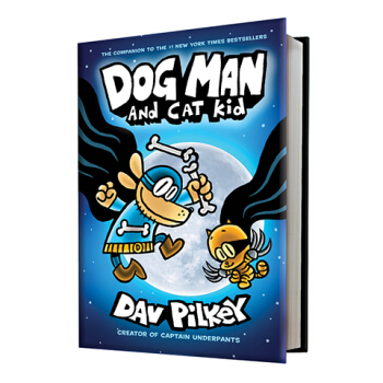 现货 英文原版 Dog Man and Cat Kid 神探狗狗的冒险4 内裤超人同作者