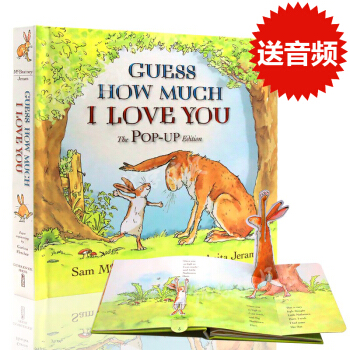 英文原版 兒童啓濛繪本 Guess How Much I Love You猜猜我有多愛你