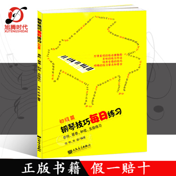钢琴技巧每日练习初级篇 练习曲谱教程书教材 pdf epub mobi 下载