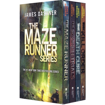移动迷宫 (四本套装) 英文原版 The Maze Runner Series 盒装