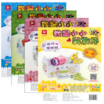 我是小小美发师 3D立体拼插（共4册） 【请勿用券】 pdf epub mobi 电子书 下载