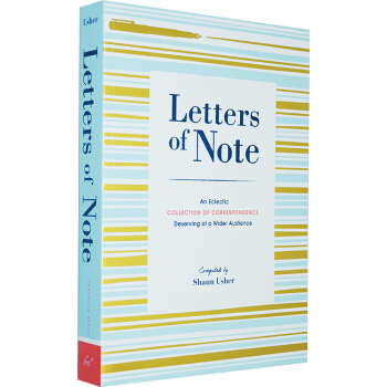 英文原版 Letters of Note 肖恩亚瑟 见信如晤 致已然消逝的书信时光