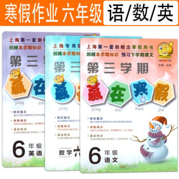 赢在寒假作业 第三学期六年级语数英套装3本 6年级 小升初六年级寒假生活乐园 快乐寒假常备 pdf epub mobi 电子书 下载