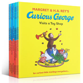 英文原版 兒童故事繪本 Curious George Collection 7冊 好奇猴喬治 好奇猴喬治 pdf epub mobi 下载