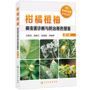 柑橘橙柚病蟲害診斷與防治原色圖鑒 第二版 砂糖橘橙子蘆柑柚子樹澳洲贛南臍橙果樹栽培種植技