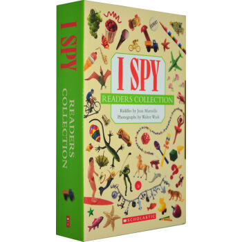 英文原版 I Spy 視覺大發現Jean Marzollo 智力開發英文單詞找找看