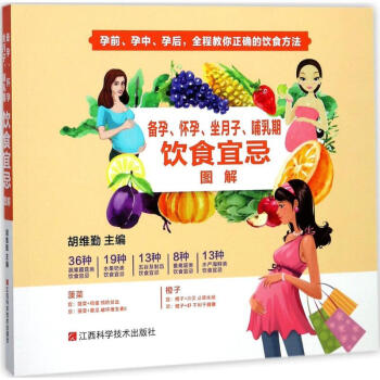 备孕、怀孕、坐月子、哺乳期饮食宜忌图解 pdf epub mobi 下载