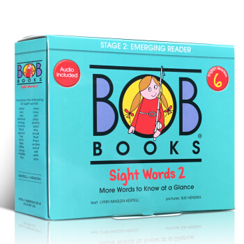 英文原版 Bob Books Set 6 sight words 2 鲍勃关键词常见词常用 pdf epub mobi 电子书 下载