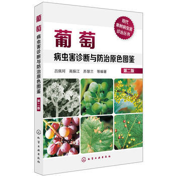 現代果樹病蟲害診治叢書--葡萄病蟲害診斷與防治原色圖鑒(第二版) pdf epub mobi 電子書 下載