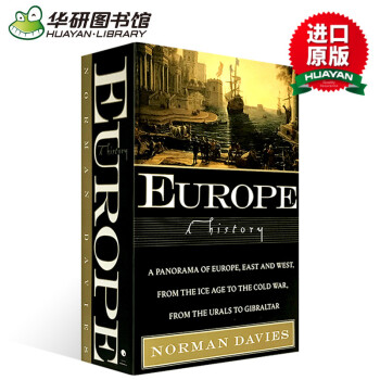 華研原版 歐洲史 英文原版 Europe A History 世界曆史書 諾曼戴維斯 正版