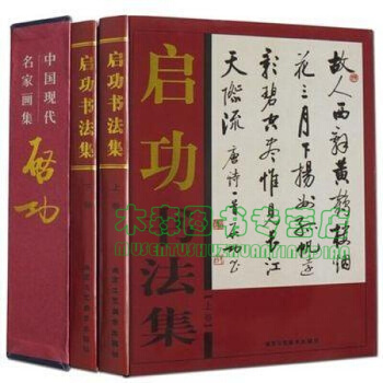 啓功書法全集 啓功書法集 銅版紙精裝彩印16開共兩捲 中國現代名傢字帖 ，書，，書，圖書 pdf epub mobi 電子書 下載